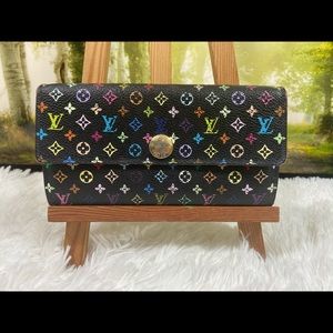 LV MULTICOLOR WALLET